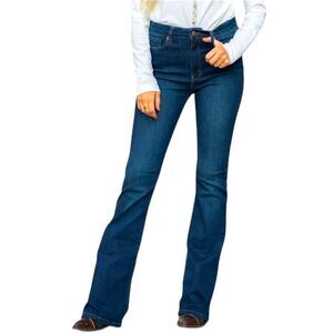 JUST USA Black Label Women’s Vintage Mid Rise Dark Wash Tall Jeans Size 9/29